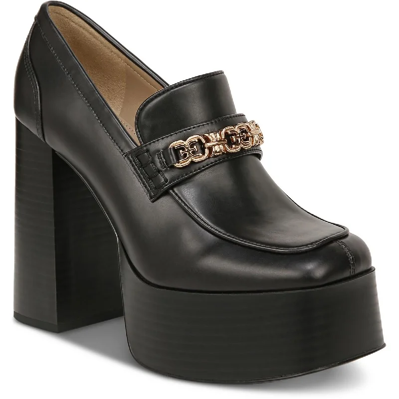 Comfortable Stretchy Shoes Sam Edelman Womens Rowe Faux Leather Slip-On Platform Heels Comfortable Stretchy Shoes Sam Edelman Womens Rowe Faux Leather Slip-On Platform Heels