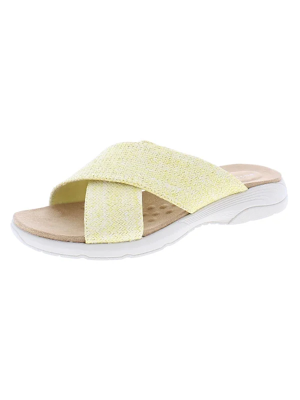 Mega Sale Taite 2 Womens Woven Slip On Slide Sandals