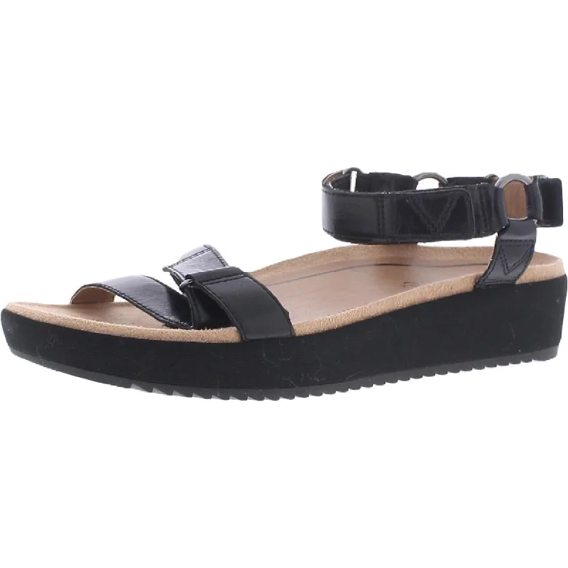 Comfortable Durable Shoes Vionic Womens Kayan Leather Flatform Footbed Sandals