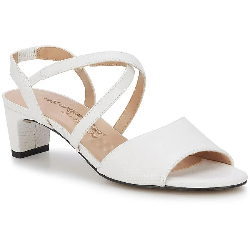 Adventure-Ready Footwear Sale Walking Cradles Womens Liza Slip On Open Toe Heels
