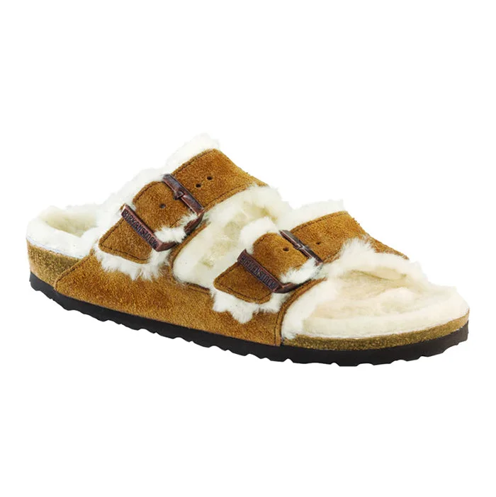 Budget-Friendly Fashion Womens Birkenstock Arizona Shearling Mink