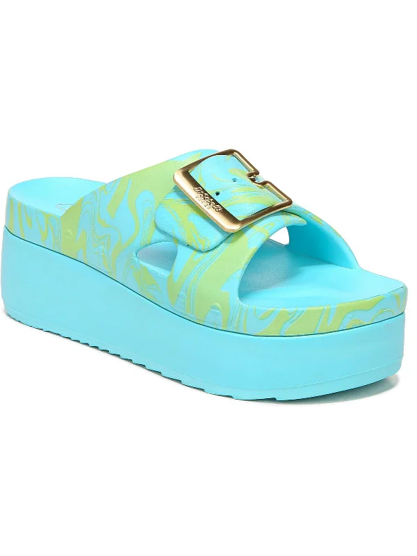 Comfortable Fashion Shoes Womens Casual Round Toe Flatform Sandals