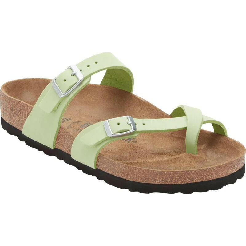 Comfortable Fashion Shoes Birkenstock Mayari - Lime
