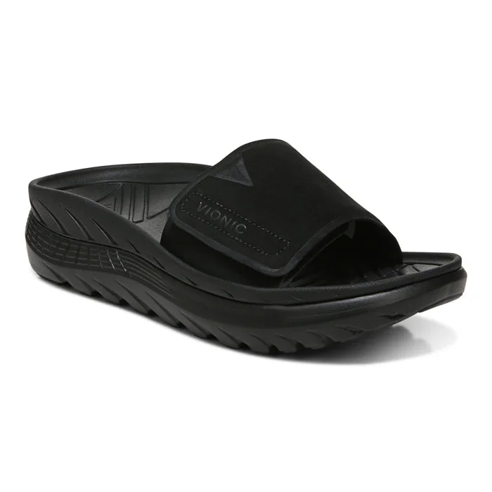 Cozy Indoor Slippers Deals Womens Vionic Rejuvenate Black/Black