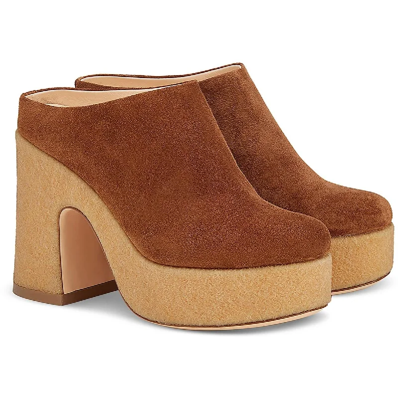 Smart Casual Shoes Sale AGL Womens Sista Mule Suede Slip On Mules