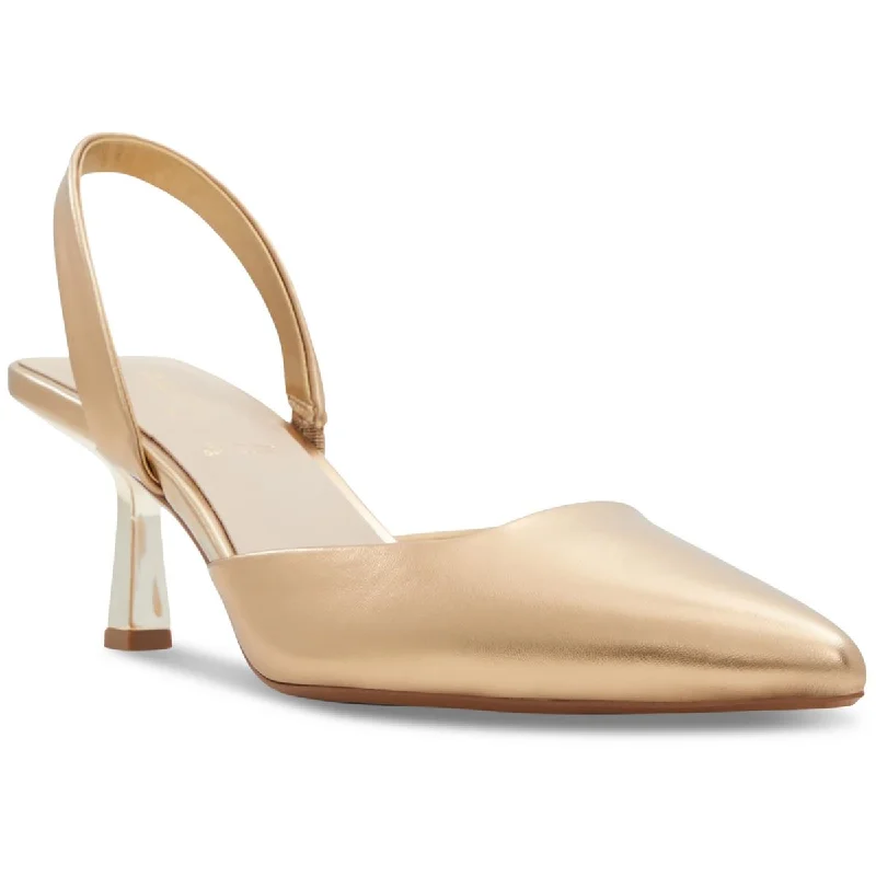 Flash Sale Aldo Womens BASANTI Metallic Pumps Slingback Heels