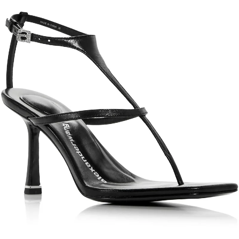 Durable Walking Shoes Sale Alexander Wang Womens Skylar 85 Sandal Strappy Embellished Ankle Strap