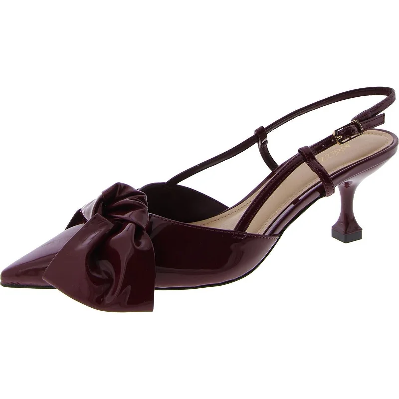 Fashion-Forward Women's Shoes Arezzo Womens Adjustable Pointed Toe Slingback Heels