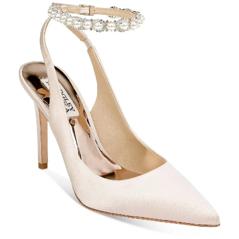 Mega Sale Badgley Mischka Womens Kris  Pointed Toe Dressy Slingback Heels