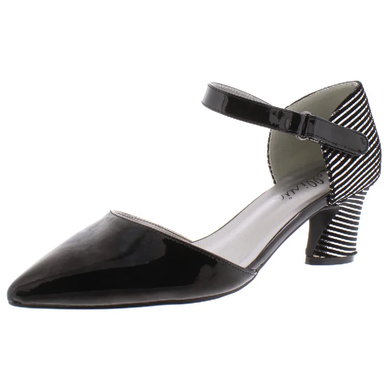 Minimalist Casual Shoes Bellini Womens Lite Patent Metallic Dress Heels