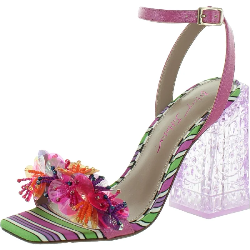 Fashionable Women's Sneakers Betsey Johnson Womens Quinta Nylon Cushioned Footbed Pumps