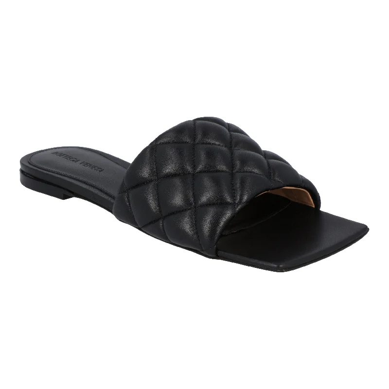 Valentine's Special Bottega Veneta Padded Flat Sandal