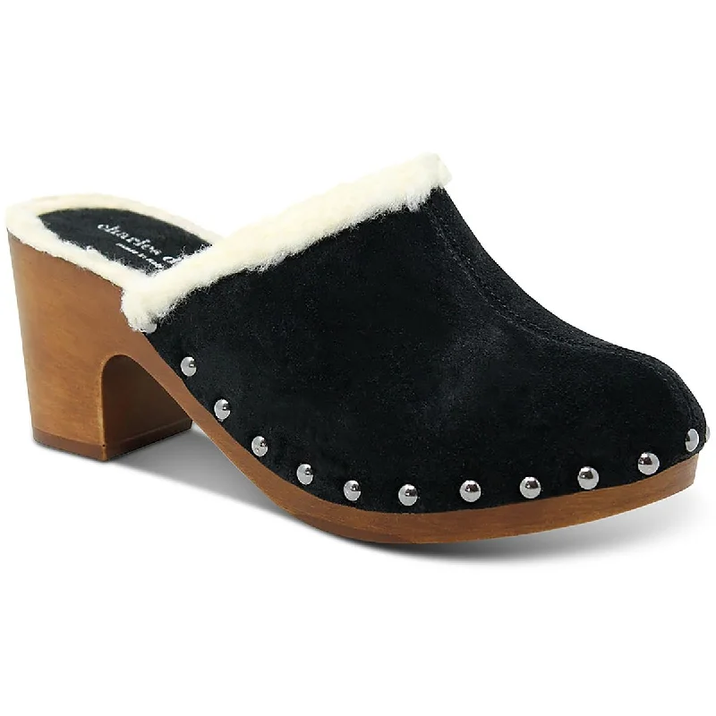 Mega Sale Charles David Womens LIVID Pointed Toe Block Heel Mules