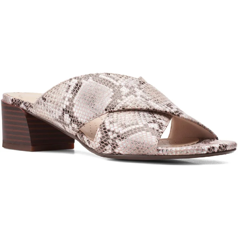 Best Sellers Clarks Womens Caroleigh Erin Leather Dressy Heel Sandals