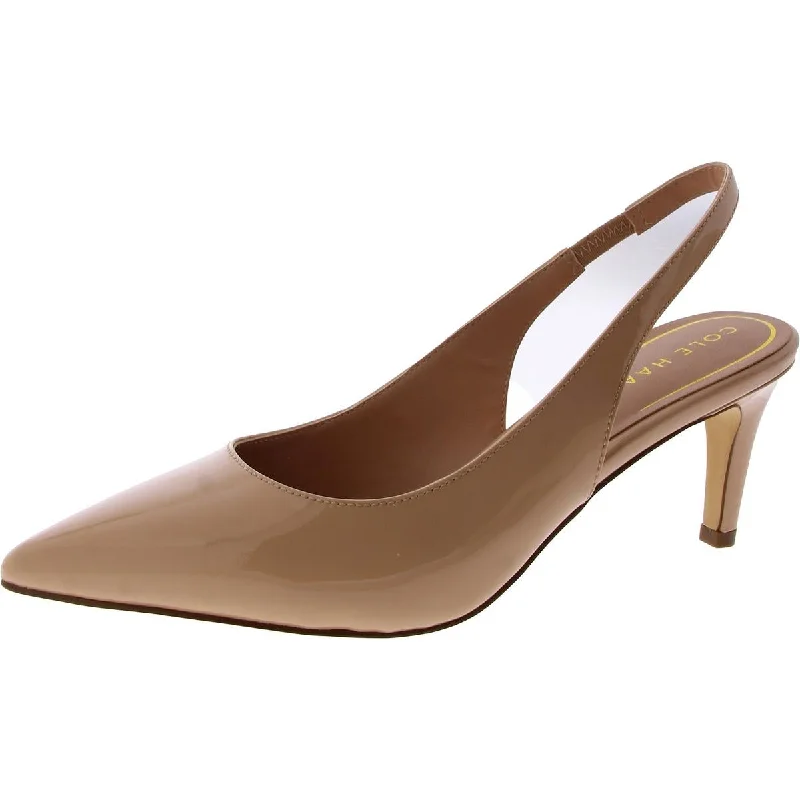 Sophisticated Street Style Offers Cole Haan Womens Vandam Sling Pump Patent Pointed Toe Slingback Heels Sophisticated Street Style Offers Cole Haan Womens Vandam Sling Pump Patent Pointed Toe Slingback Heels