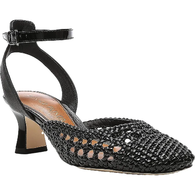 Ride The Style Wave Donald J. Pliner Womens Adjustable Padded Insle Slingback Heels