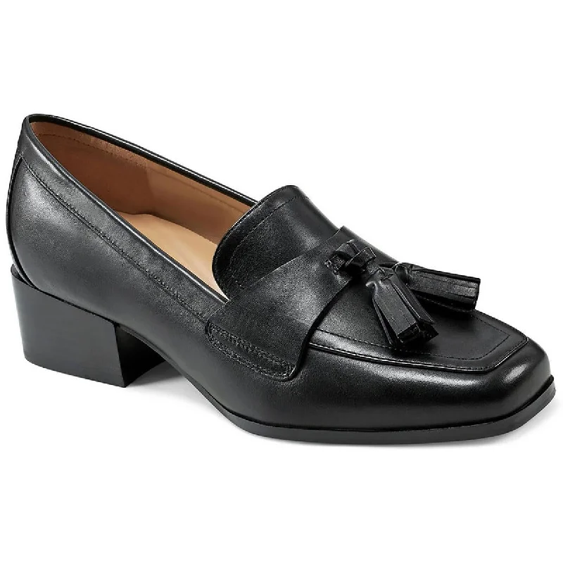 Fashionista Favorites Easy Spirit Womens Leather Comfort Insole Block Heels