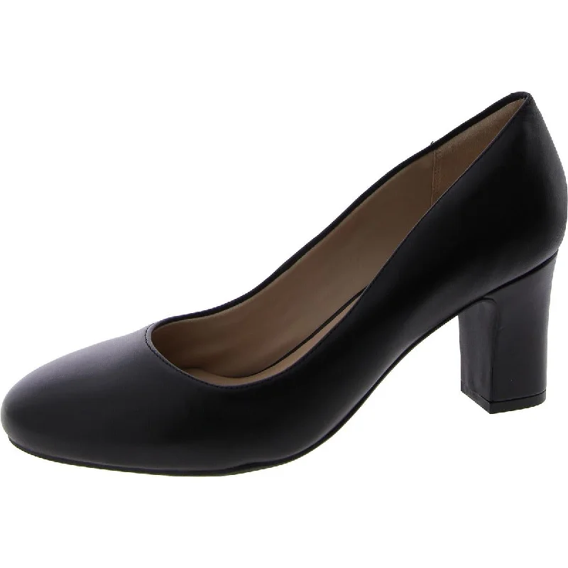 Comfortable Minimalist Shoes Easy Spirit Womens PRISCILA Faux Leather Round toe Block Heels Comfortable Minimalist Shoes Easy Spirit Womens PRISCILA Faux Leather Round toe Block Heels