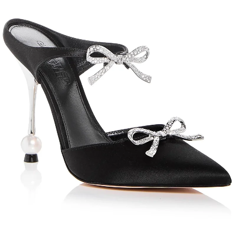 Luxe Style Discounts Gambattista Valli Womens Slip On Bling Pumps