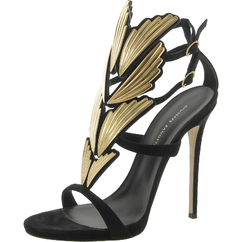 Flash Sale Online Giuseppe Zanotti Womens ALIEN 115PL Gold Wings Stilettos Pumps