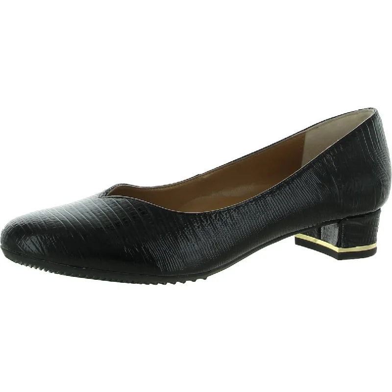 Non-Slip Shoes Offers J. Renee Womens Patent Slip On Pumps