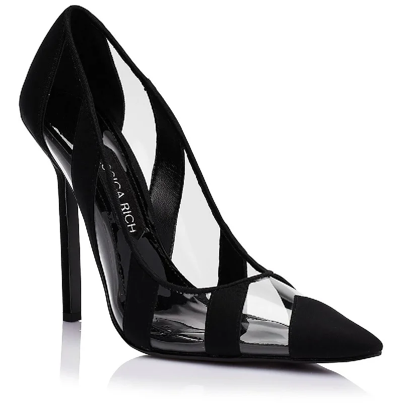 Comfortable Casual Loafers Jessica Rich Womens Slip On Pointed Toe Pumps