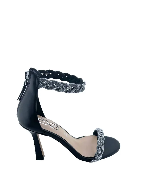 Fashionista Sale Julia Sandals In Black