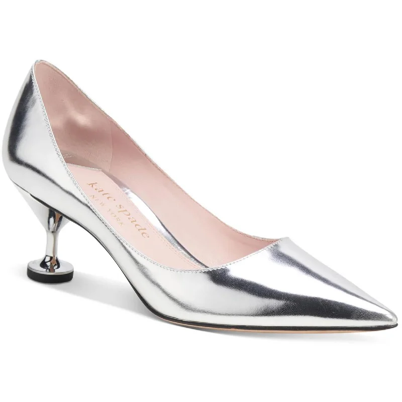 Stylish Shoe Discounts Kate Spade Womens Garnish Patent Leather Pointed Toe Pumps