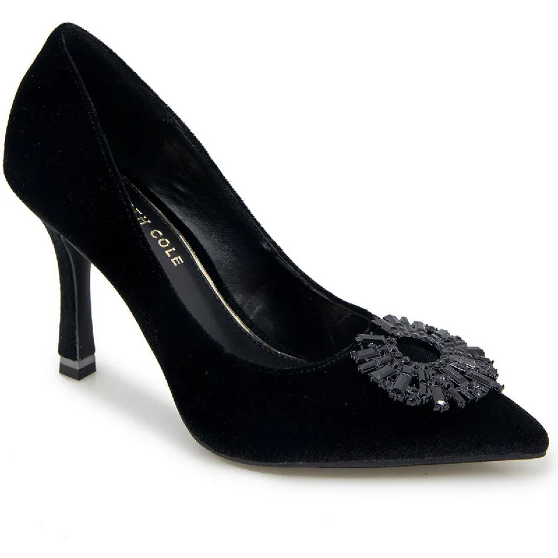 Sale On Sale Kenneth Cole New York Womens ROMI STARBURST Slip On Pointed Toe Pumps