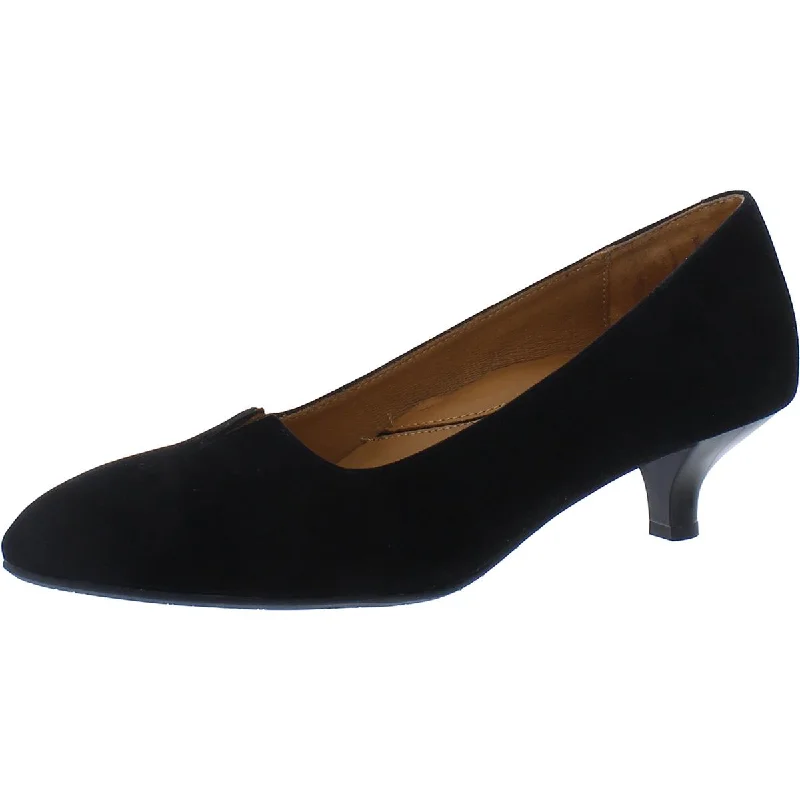 Comfortable Shoes L'Amour des Pieds Womens Kavan KittenHeel Pointed Toe Pumps
