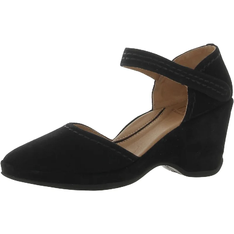 Flash Sale, Don't Miss L'Amour des Pieds Womens Orva Suede Mary Jane D'Orsay Heels