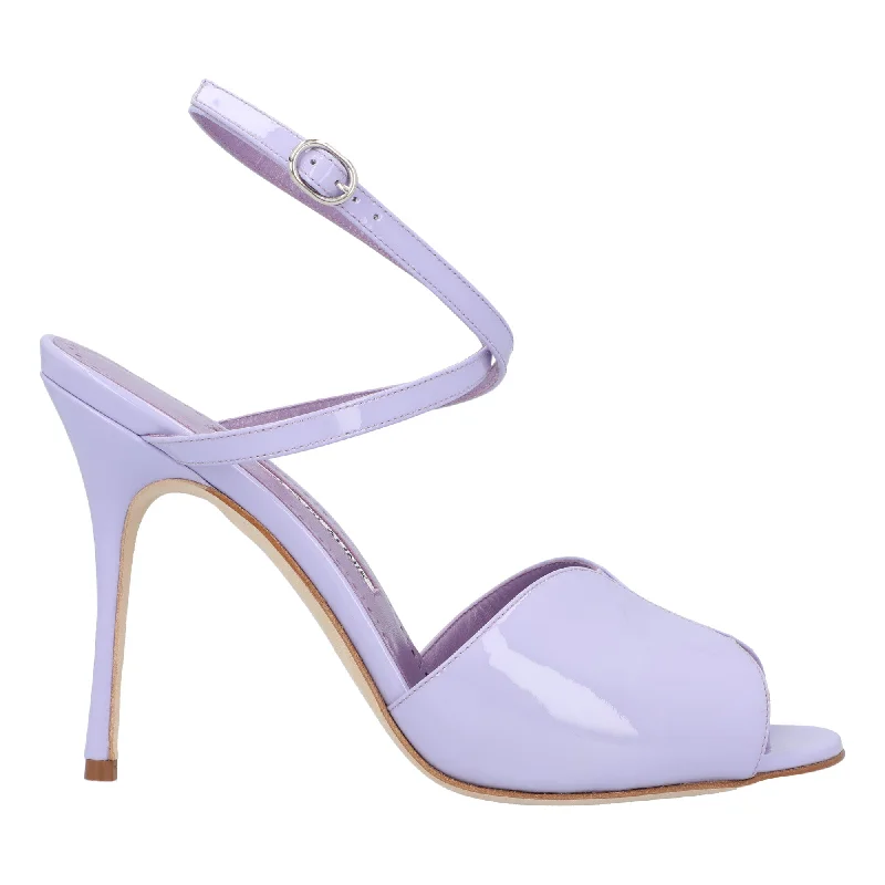 Season Sale Manolo Blahnik Hourani 105 Sandal Purple