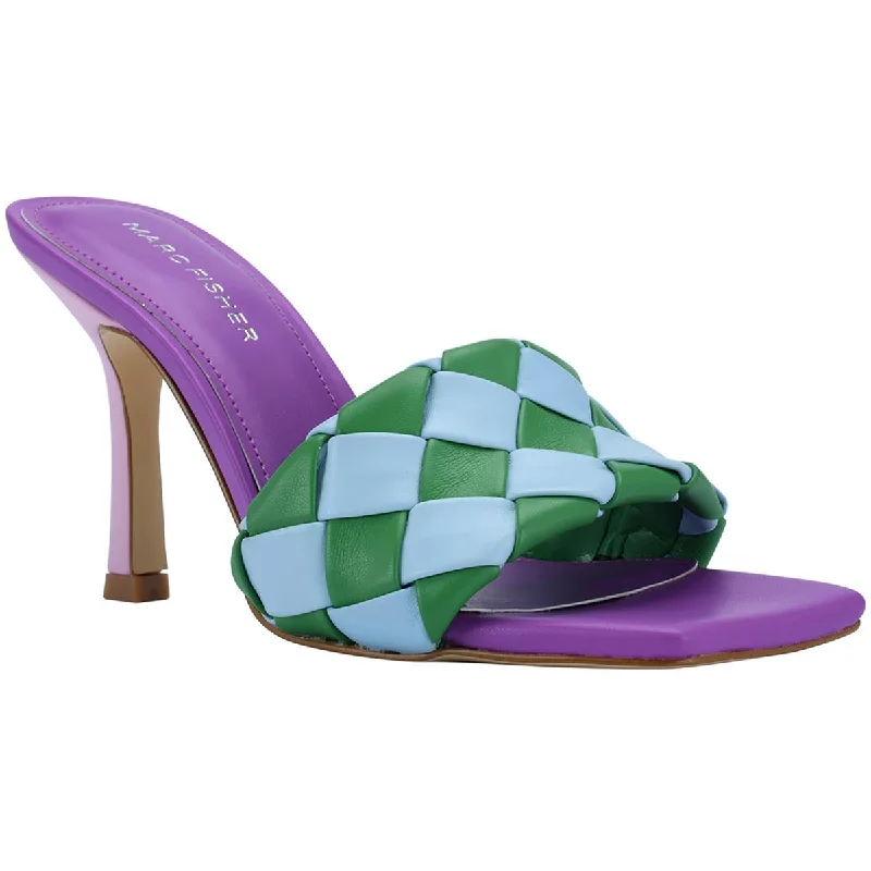 Vintage-Inspired Shoes Deal Marc Fisher Womens Darasa Faux Leather Slip On Pumps