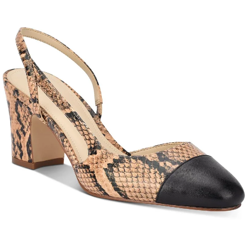 Travel-Friendly Footwear Promotion Marc Fisher Womens Leanea Leather Pumps