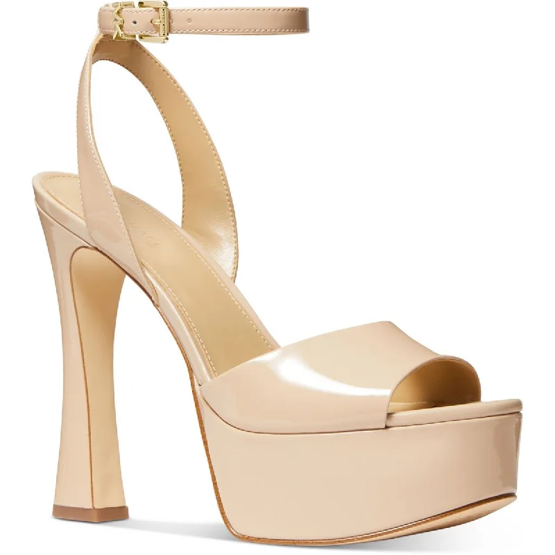Trendy Looks On Sale MICHAEL Michael Kors Womens Jenson Leather Glitter Pumps