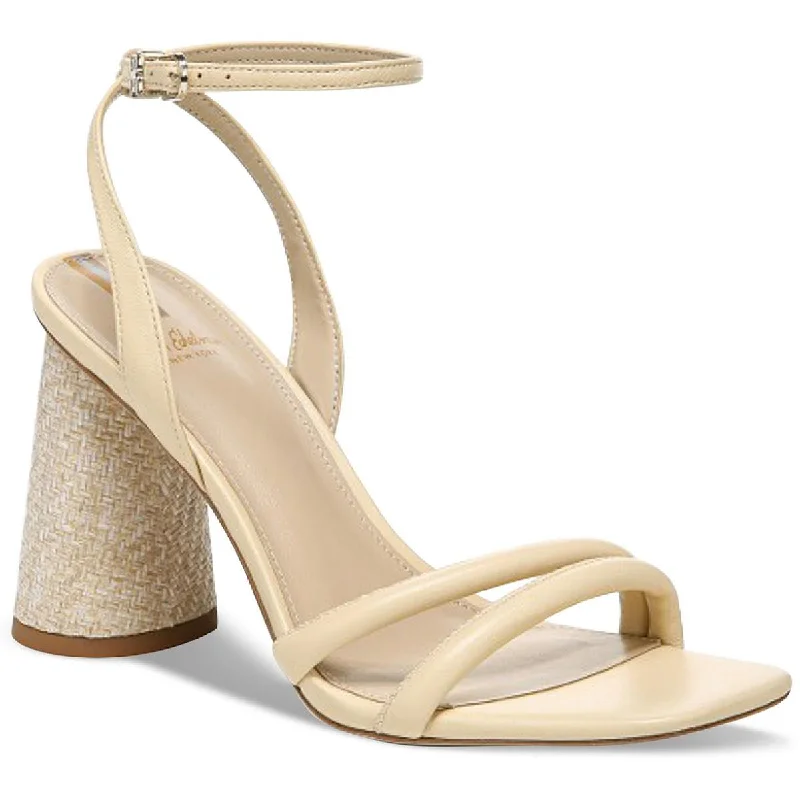 Break Fashion Norms Naturalizer Womens Kia Leather Dress Heel Sandals