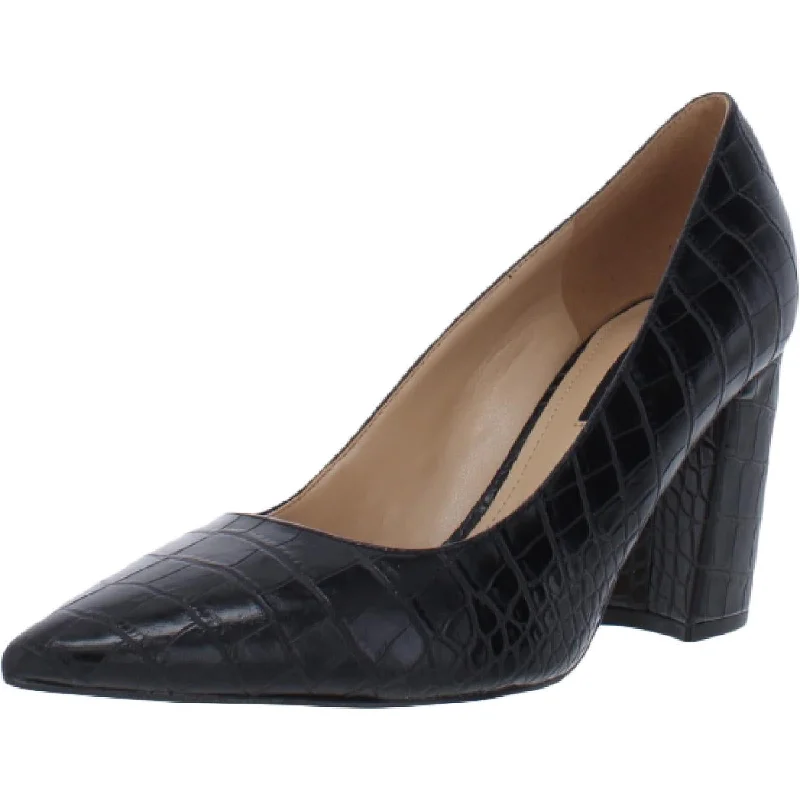 Non-Slip Shoes Sale Nine West Womens Cara 3 Faux Suede Pointed Toe Dress Heels
