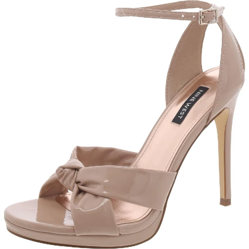 Comfortable Shoes Promotion Nine West Womens Lovya Patent Dressy Ankle Strap