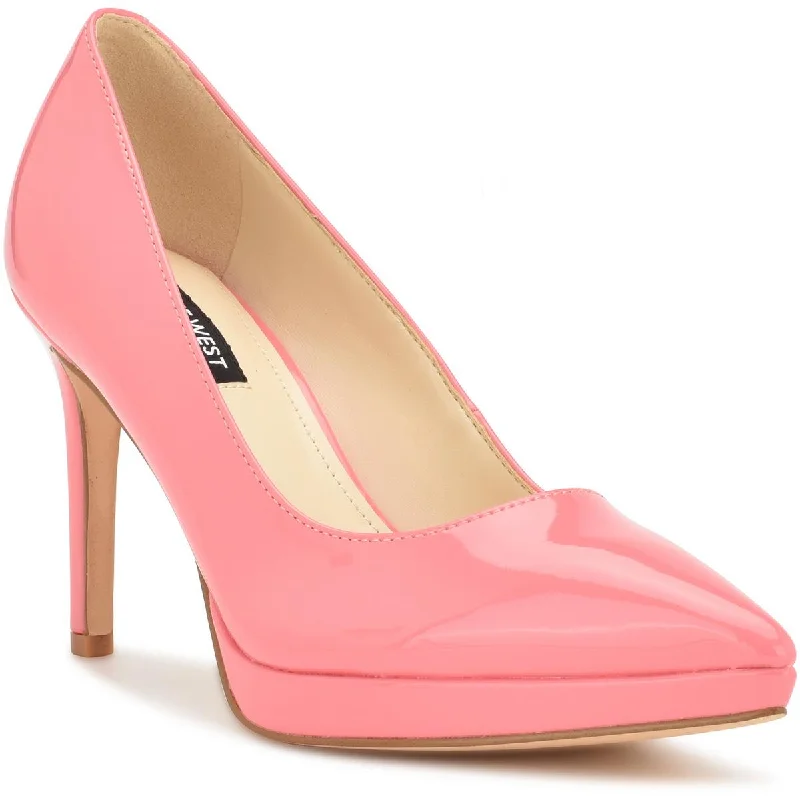 Unleash Your Style Nine West Womens Shelbe Patent Slip On Pumps