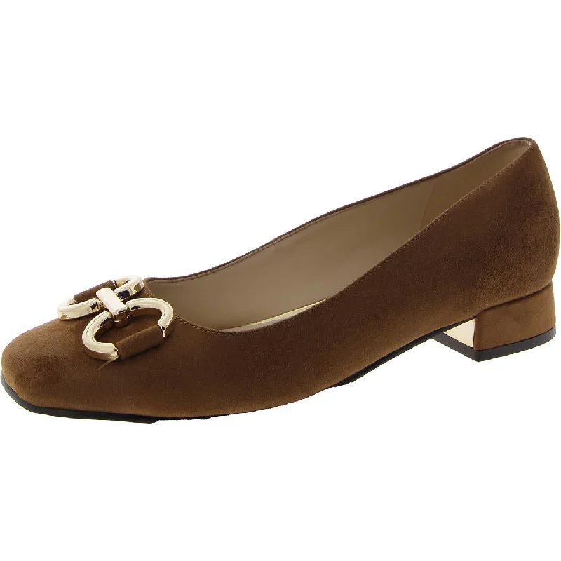 Effortless Style, Endless Impact Nine West Womens Works 2 Round Toe Slip On Kitten Heels