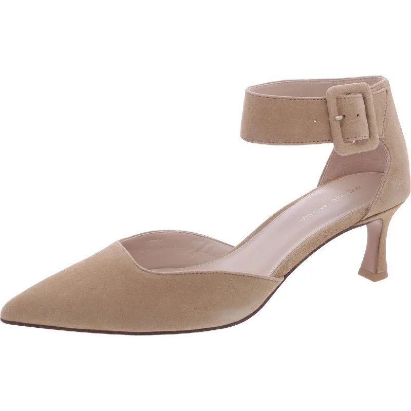 Soft Sole Casual Shoes Pelle Moda Womens Suede Pointed Toe Pumps
