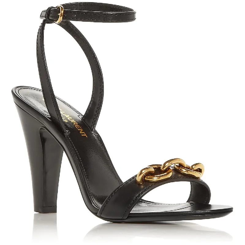 Dive Into Trendy Styles Saint Laurent Womens Stiletto Pump Ankle Strap