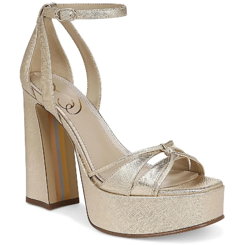 Trend Alert Sam Edelman Womens Kamille Strappy Open Toe Block Heels