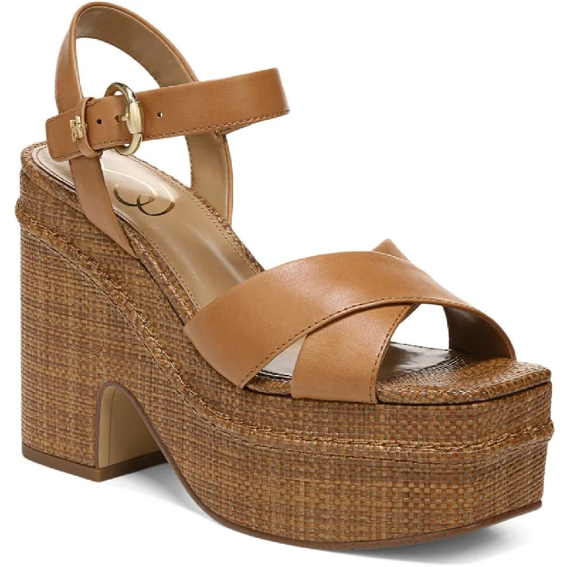 Popular Collection Sam Edelman Womens Trianna Strappy Slingback Platform Heels