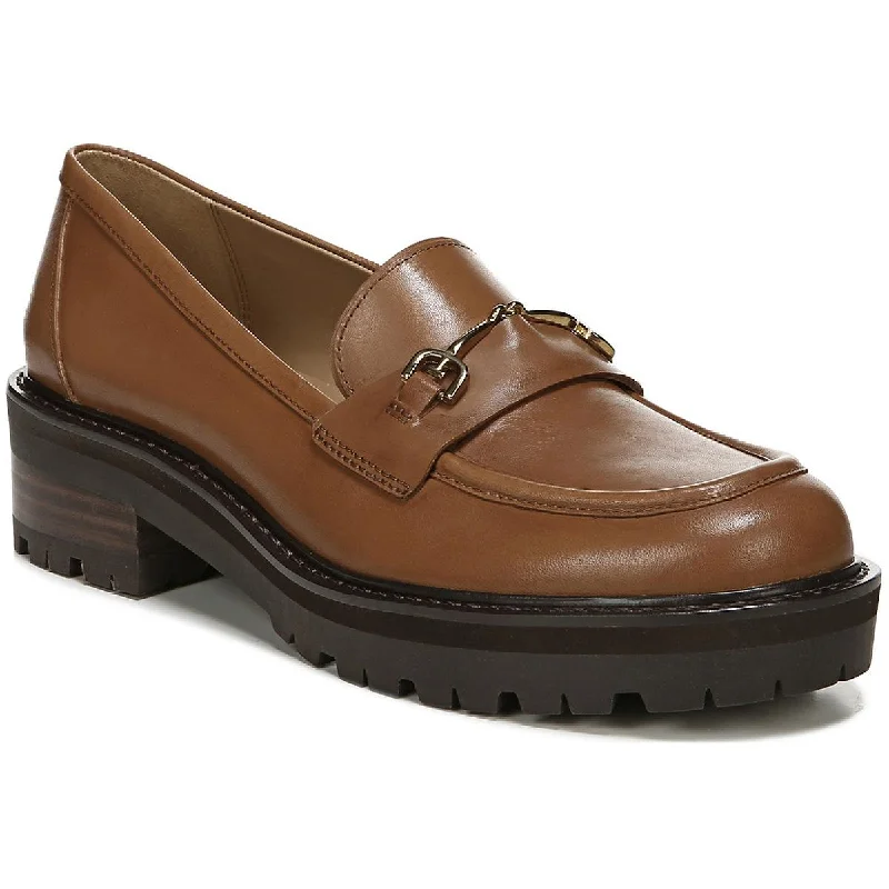 Casual Chic Deals Sam Edelman Womens Tully Leather Slip On Loafer Heels
