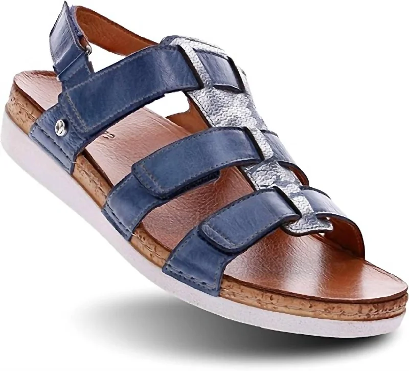 Vintage-Inspired Footwear Sale Santorini In Denim