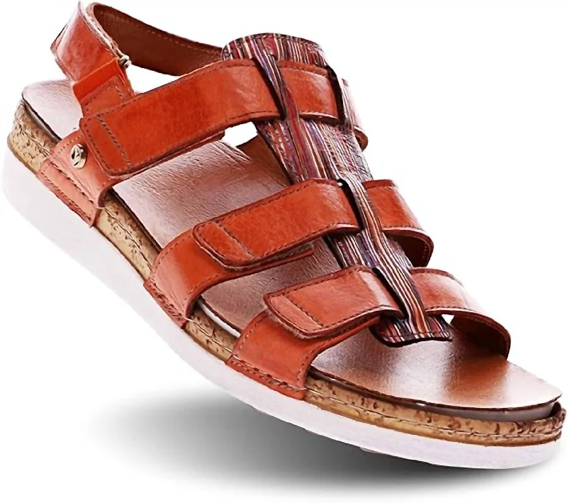 Breathable Flats Offers Santorini In Mango