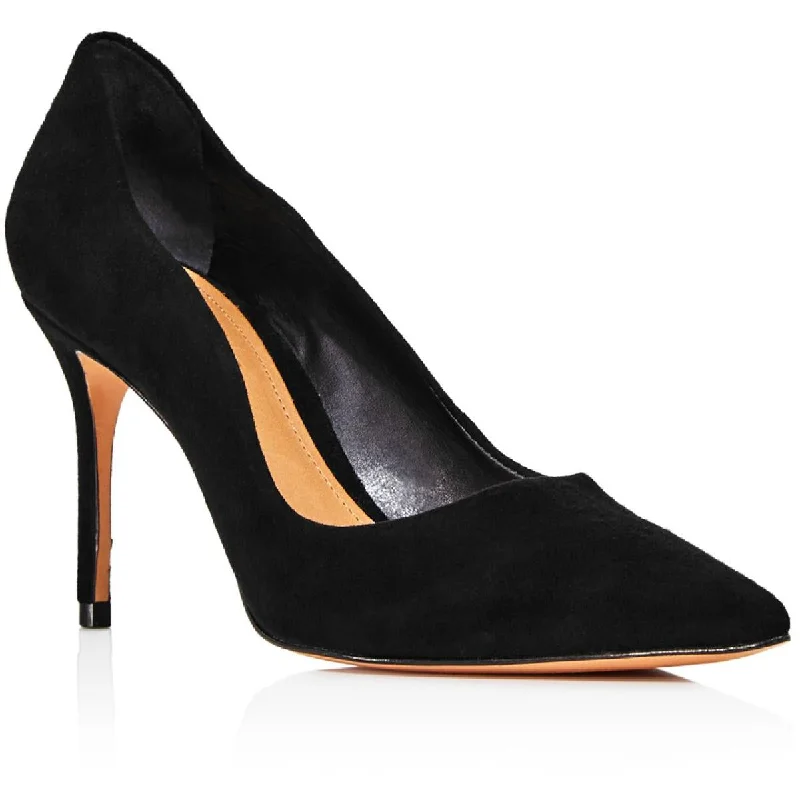 Step Ahead, Lead The Trend Schutz Womens Analira Metallic Pointed Toe Dress Heels