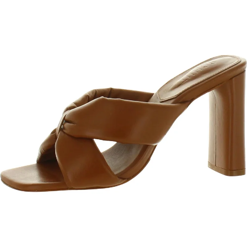 Fashionista Favorites Schutz Womens Leather Slide Pumps