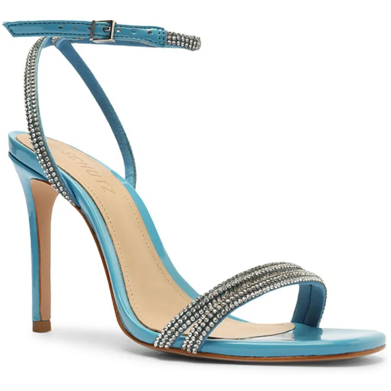 Slip-Resistant Shoes Discount Schutz Womens Leather Strappy Slingback Heels